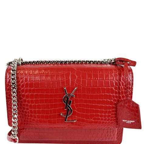 ysl sunset medium red